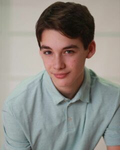 Dylan Kingwell in a light blue shirt