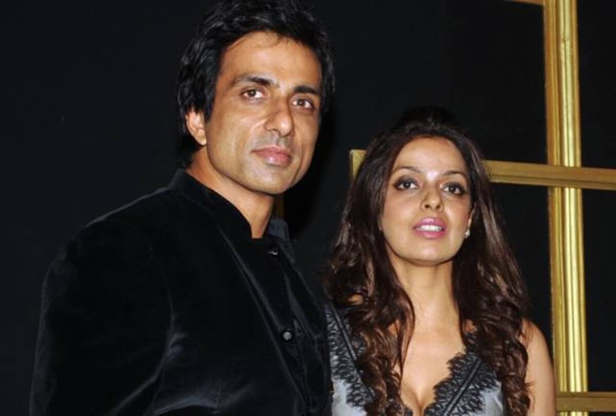 Sonali Sood with her husband Sonu Sood